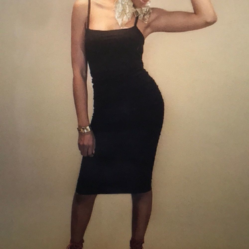 NOUVEAU RICHE AC DRESS IN BLACK